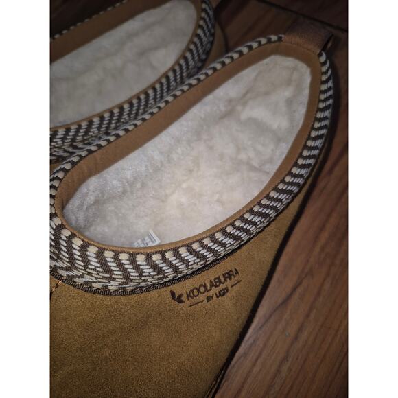 NWOT Koolaburra BY UGG Mens Borree Slipper Clogs Chestnut Brown Size 13 main image 6